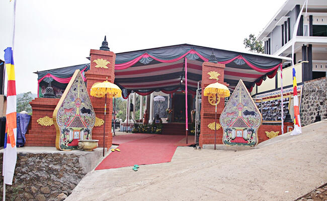 Inilah Kemeriahan Peresmian Vihara Dhammaratana, Dusun Manguntosari, Temanggung