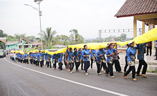 Inilah Kemeriahan Peresmian Vihara Dhammaratana, Dusun Manguntosari, Temanggung