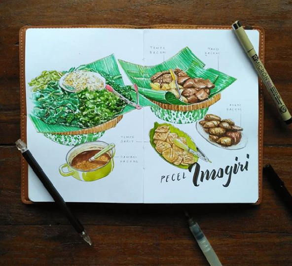Ilustrator Lokal Jogja yang Perlu Agan Tau, Karyanya Bikin Laper Mata