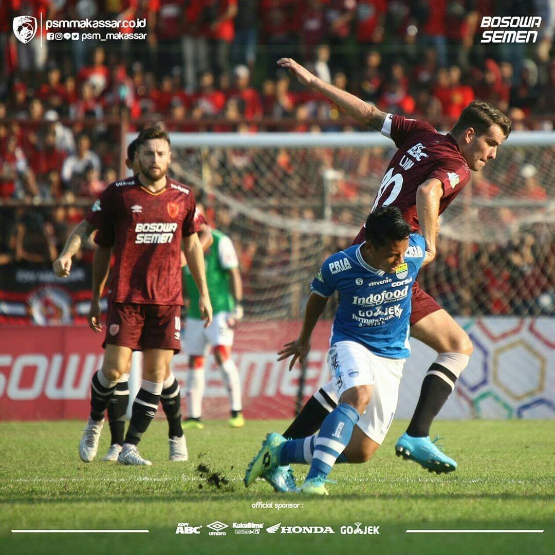 Kalahkan Persib di Mattoanging, PSM Kian Kokoh di Puncak Klasemen