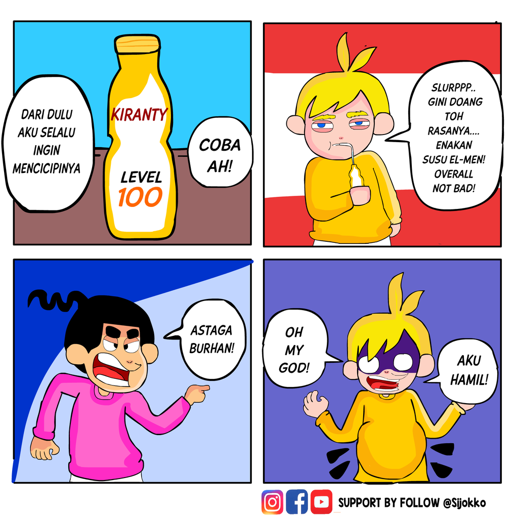 KOMPILASI KOMIK INSTAGRAM KOCAK @SIJOKKO BIKIN NGAKAK , MAMPIR GAN!