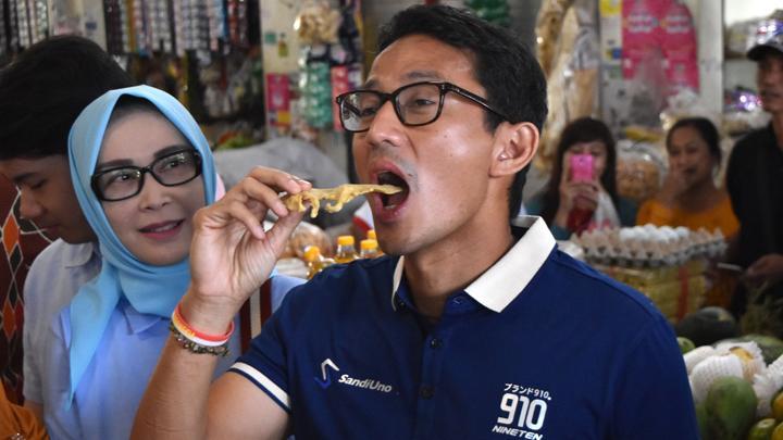 Akhir Pekan, Sandiaga Kampanye di Jakarta Sambil Piknik Kuliner