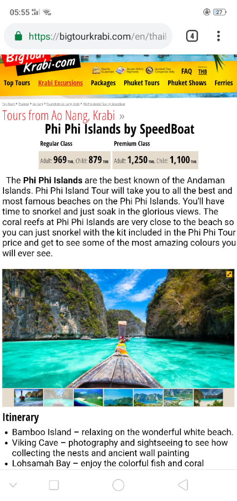 Backpacker Couple Penang - Krabi (PhiPhi Island)
