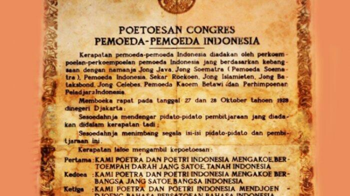 Intrepetasi Sumpah Pemuda Untuk Pemuda 2018