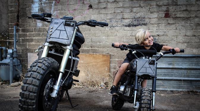 Keren, Modifikasi Motor Brawler Khusus Anak-Anak