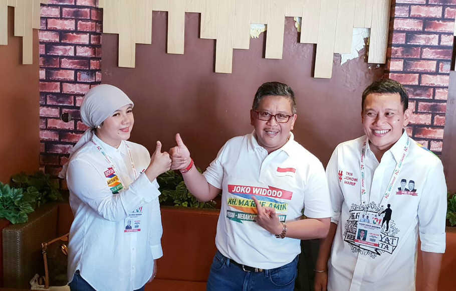 TKN Jokowi-Ma'ruf Amin Perkenalkan Salam Jempol