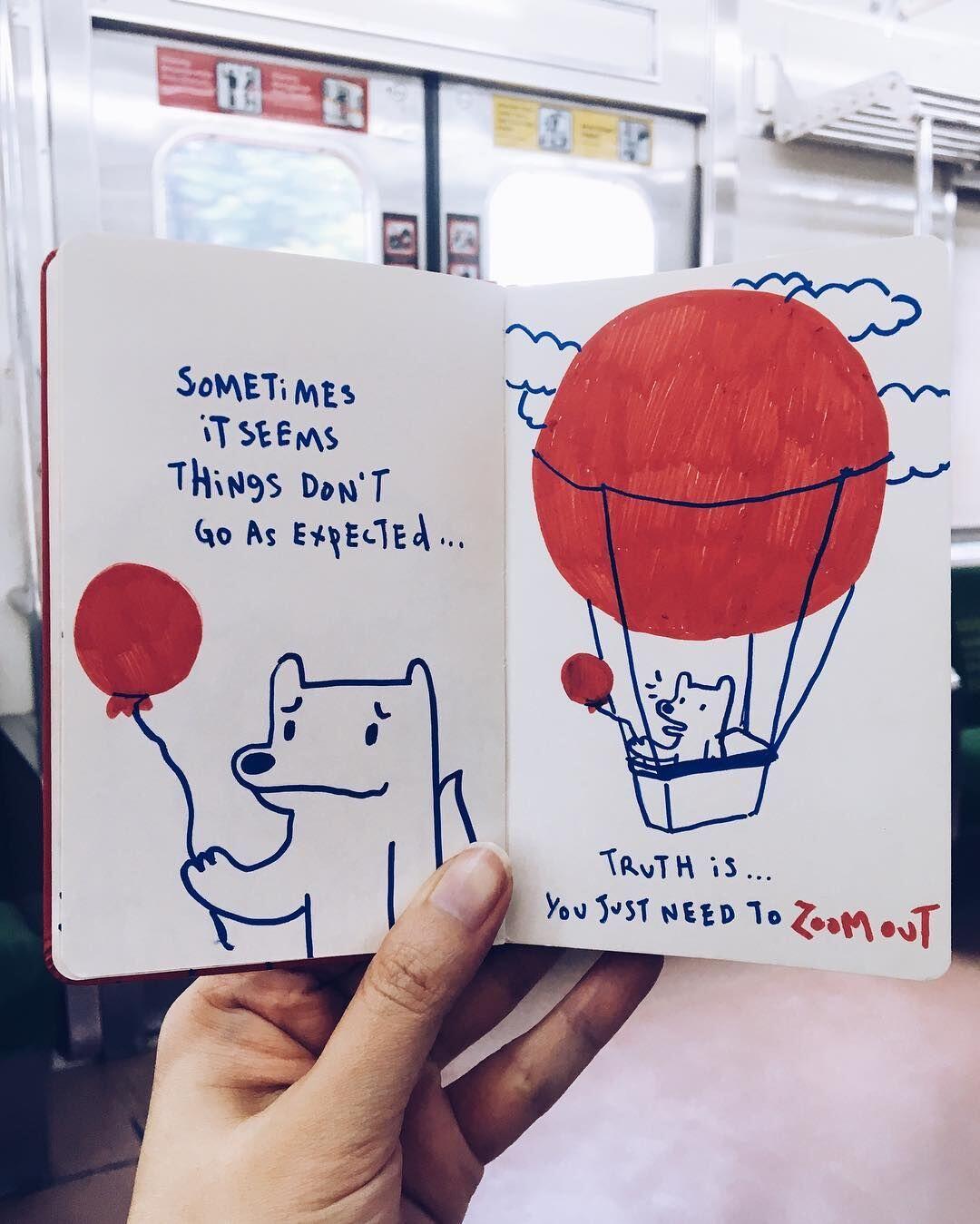 11 Ilustrasi Sederhana Ini Sentil Kehidupan Millennial dengan Akurat