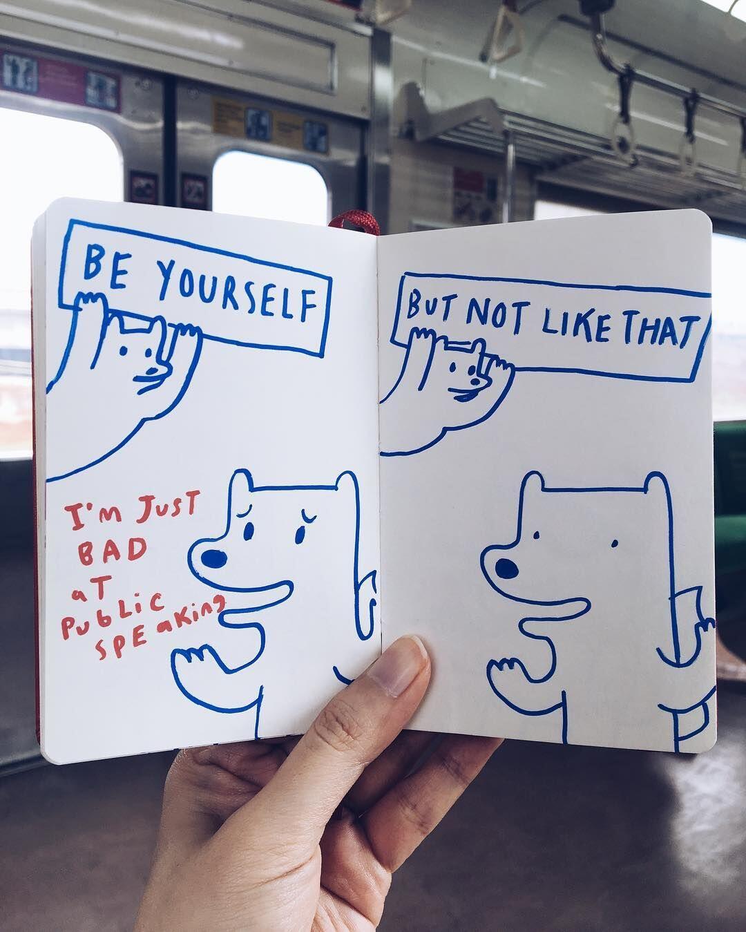 11 Ilustrasi Sederhana Ini Sentil Kehidupan Millennial dengan Akurat