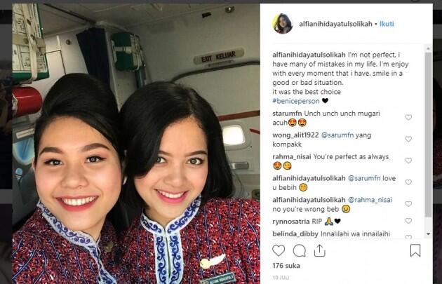 Ini Status Terakhir Pramugari JT 610 Korban Pesawat Jatuh Hari Ini