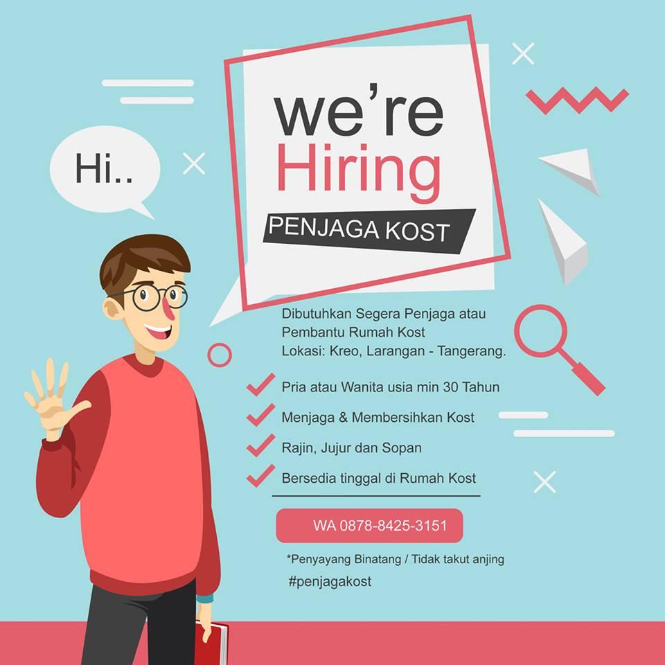 Pembantu dan Penjaga Kost, Kreo - Tangerang