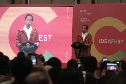 Jokowi Buka IdeaFest X TheNextDev2018 dan Serukan “Ide Brilian Butuh Eksekusi Cerdas”