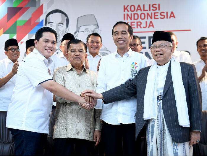 Mungkinkah Jokowi-Ma'ruf mencapai target suara 70 persen