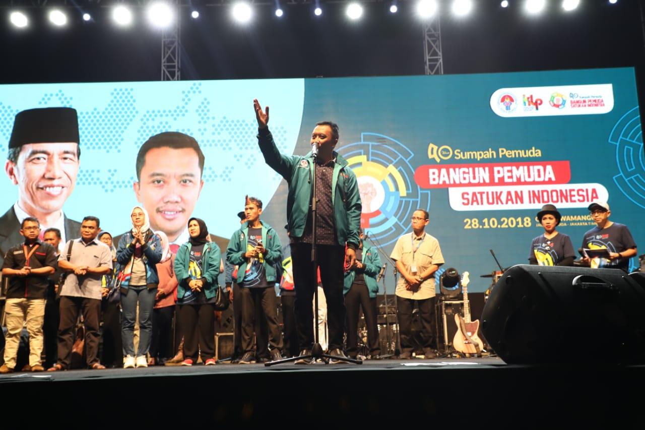 Buka Youth Expo and Festival, Menpora Bangga Atas Capaian Prestasi Pemuda Indonesia