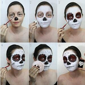Buat Lo yang Mau ke Halloween Party, Cus Ikutin Tutorial Makeup Ini Sis !