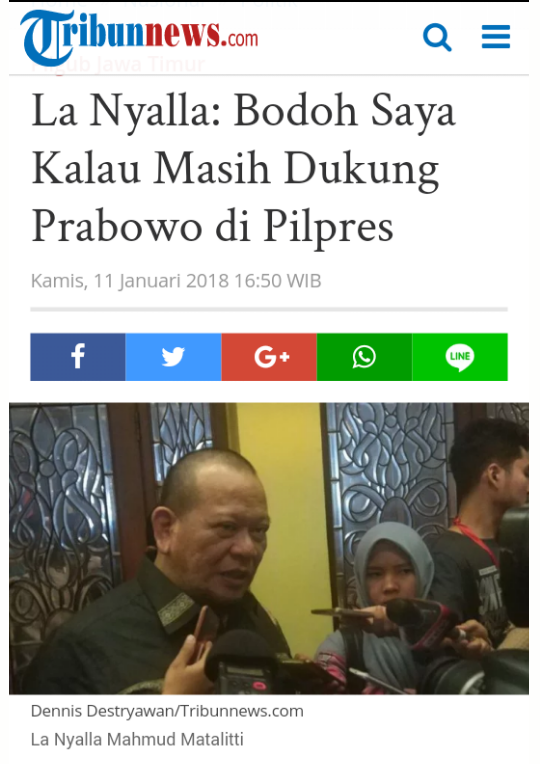 Jawaban Jokowi Saat La Nyalla Minta Maaf Sebar Isu Keturunan PKI