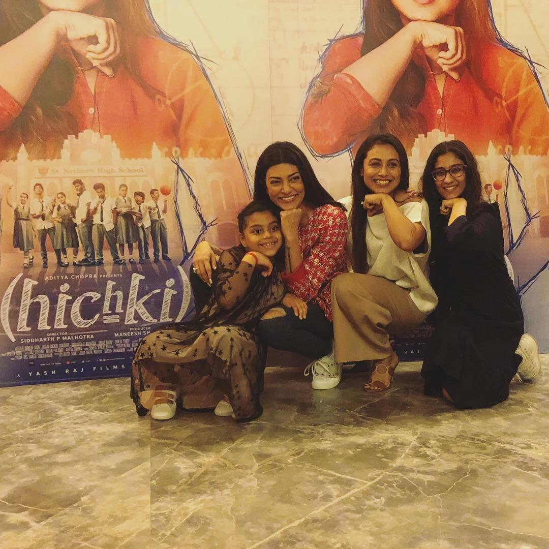 Super Mom! 10 Momen Manis Sushmita Sen Bersama Dua Putri Adopsinya