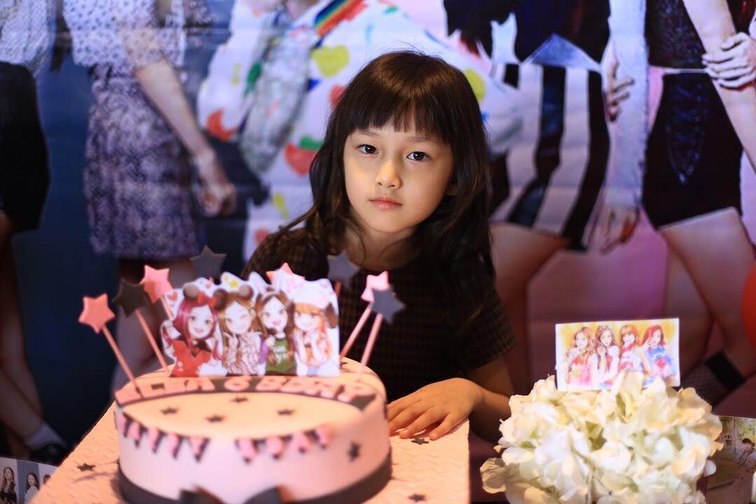 Bertema Blackpink, 10 Momen Ulang Tahun Elea yang Mirip Artis Korea