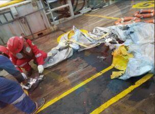 FOTO: Puing-puing Pesawat Lion Air JT 610 Ditemukan