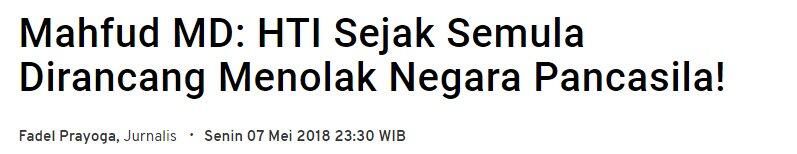 Wiranto Minta Pihak Anti Pancasila Angkat Kaki dari Indonesia