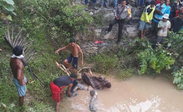Dikejar Warga, Nekat Lompat ke Sungai, Motornya Ditemukan, Orangnya Mati Mengambang