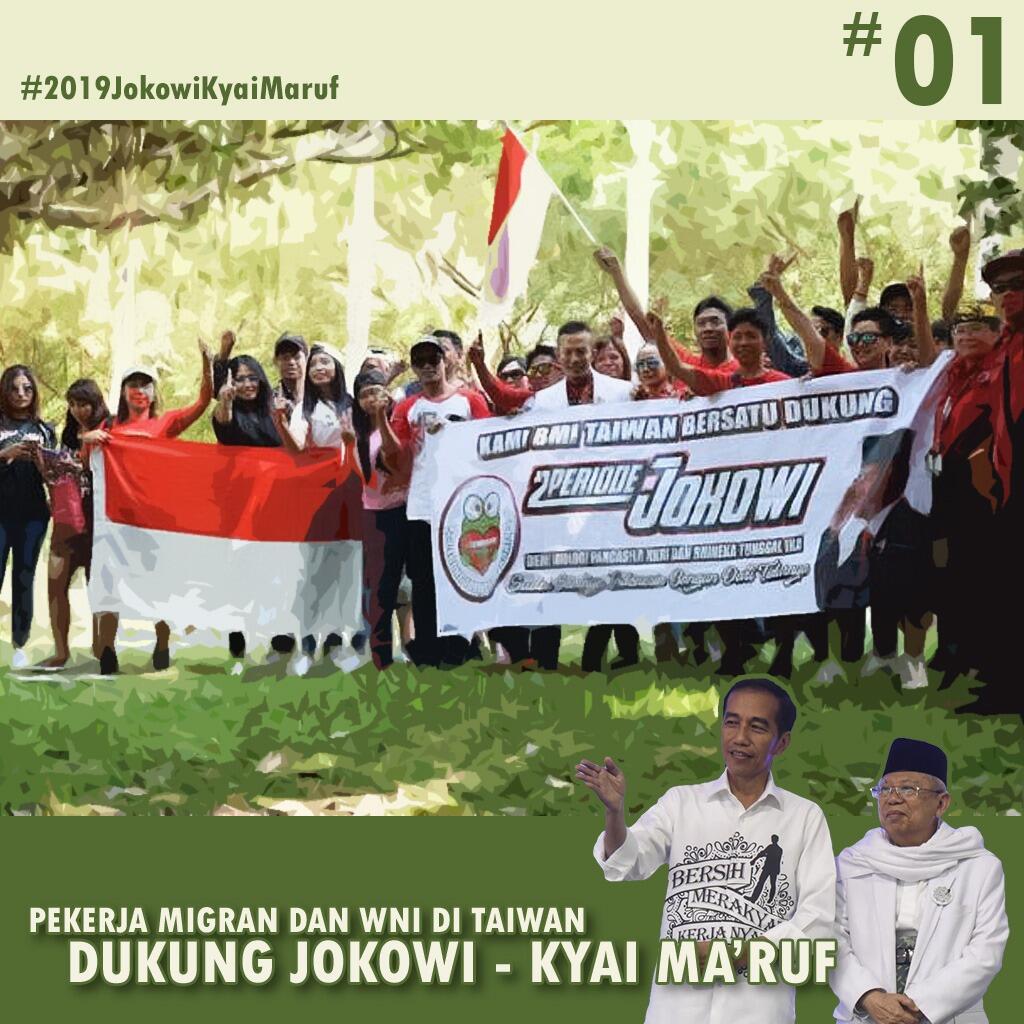 Kami Percaya Pak Jokowi dan Kiai Ma’ruf Orang Baik