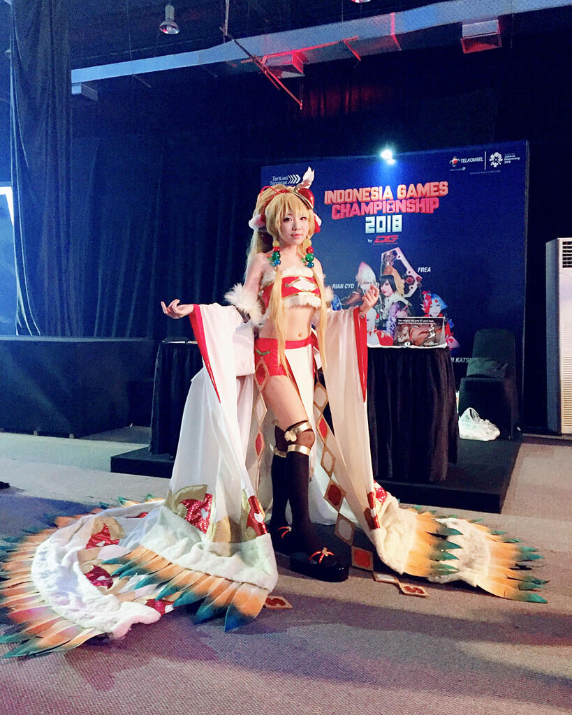5 cosplayer di Indonesia Games Championship 2018