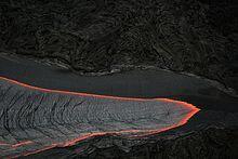 Karya Seni Dari Lava Gunung Berapi
