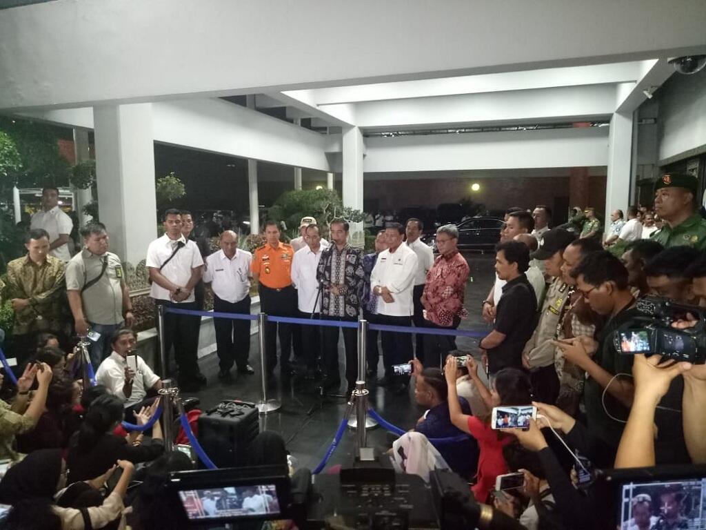 Presiden Menemui Keluarga Korban Lion Air JT610