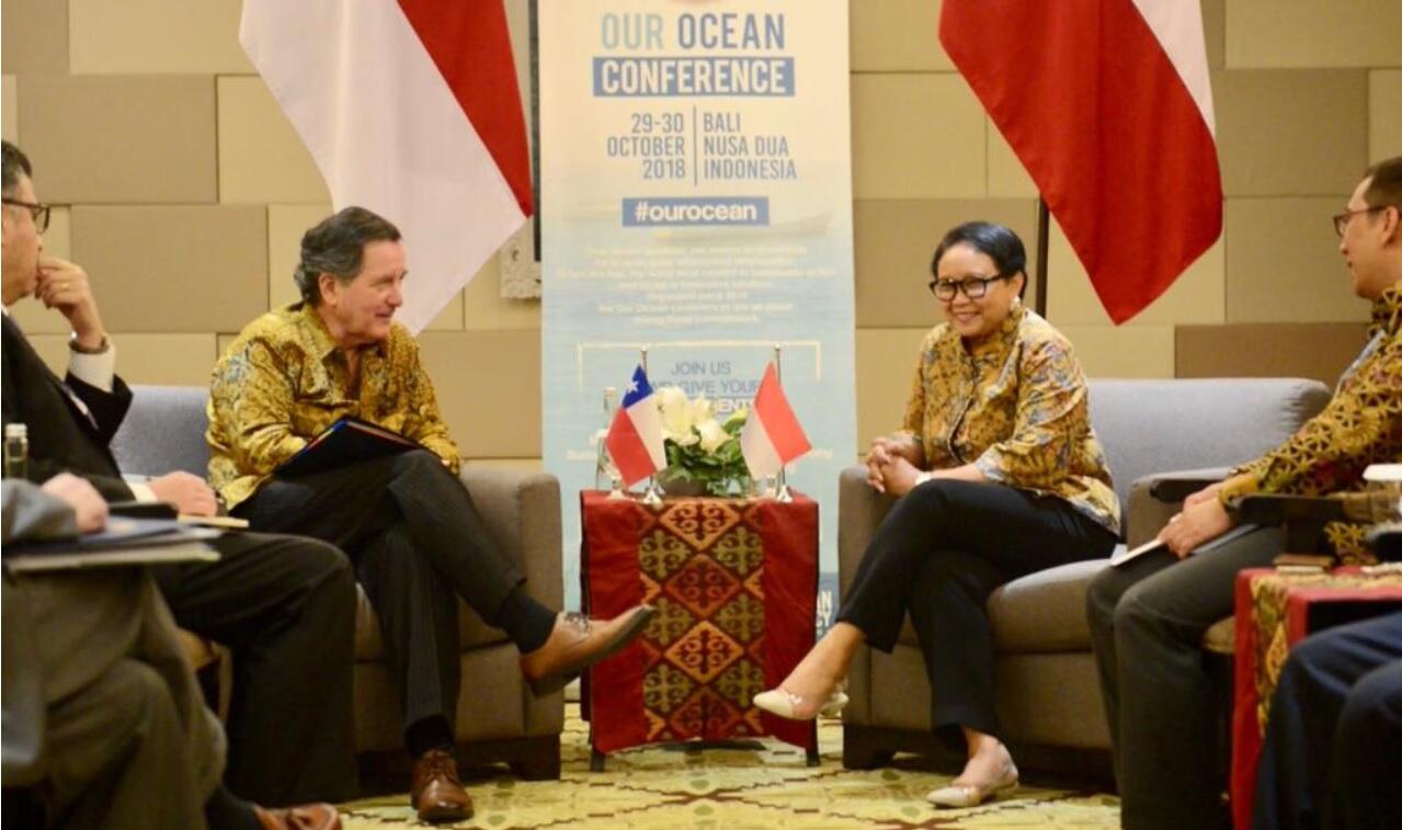 RI-Chile Perkuat Kerja Sama Bidang Perdagangan dan Kelautan