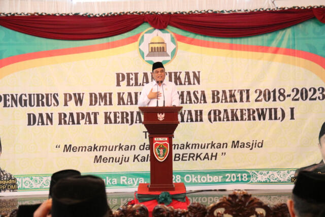 Menteri Syafruddin Dorong DMI Jadikan Masjid Destinasi Wisata Religi