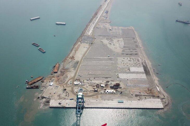 Ini Kemajuan Pembangunan Makassar New Port Milik Pelindo IV