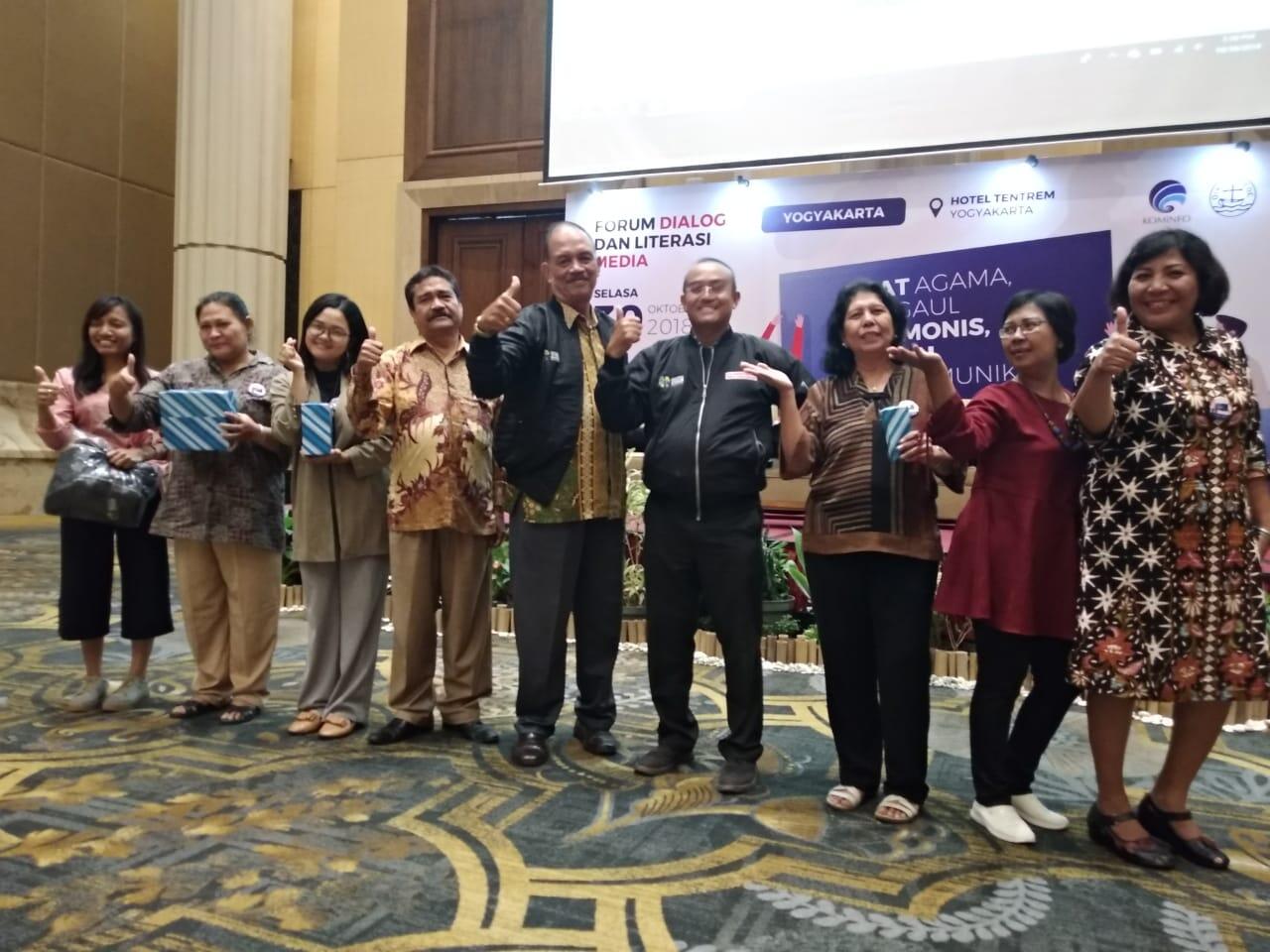 Gandeng PGI Yogyakarta, Kemkominfo Ajak Pemuda Bijak Bermedsos