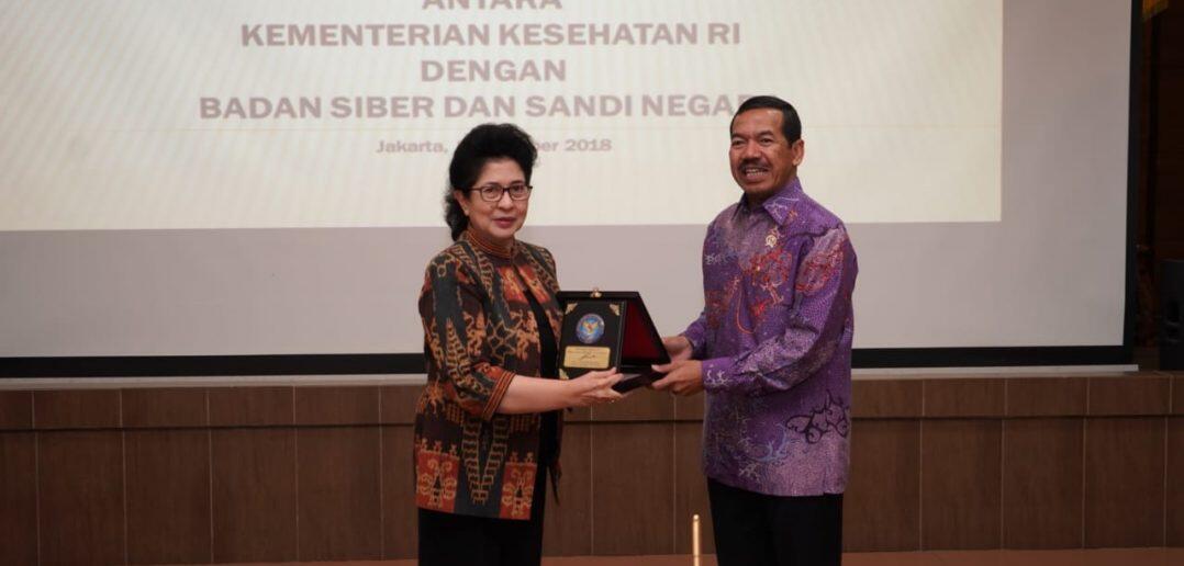 Kemenkes dan BSSB Jalin Kerja Sama Melindungi Informasi dan Transaksi Elektronik