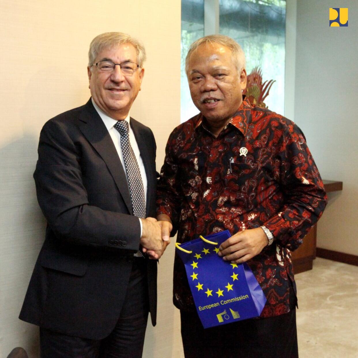 Terima Delegasi Uni Eropa, Menteri Basuki Bahas Peluang Kerja Sama Pengelolaan Sampah
