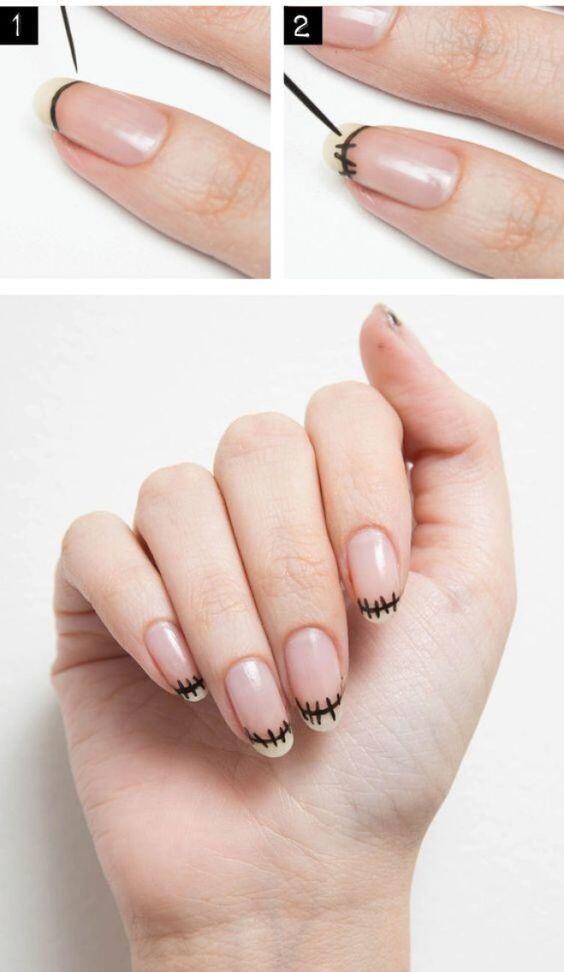 8 Nail Art Tema Halloween Paling Gampang, Pasti Jadi Pusat Perhatian