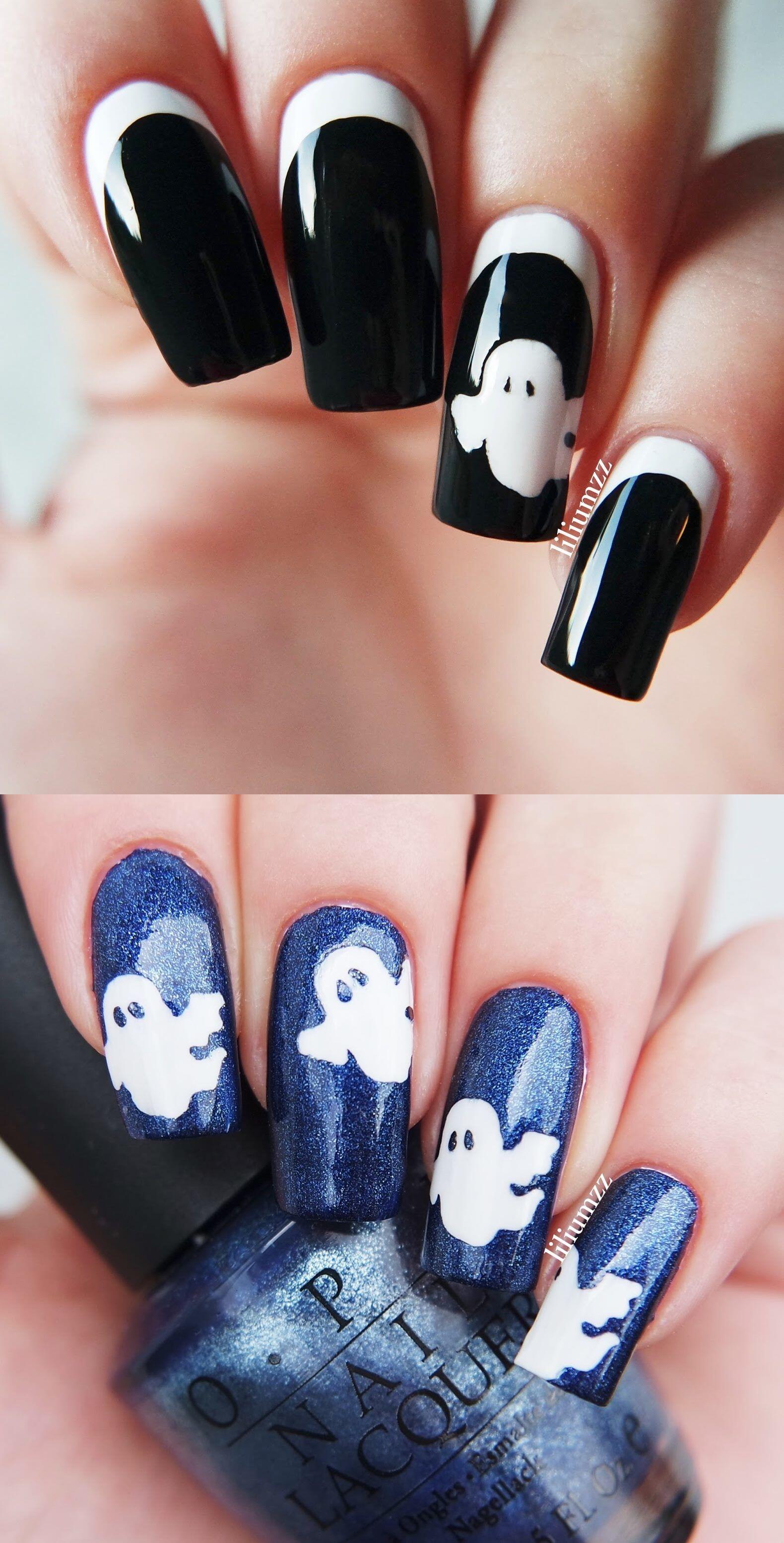 8 Nail Art Tema Halloween Paling Gampang, Pasti Jadi Pusat Perhatian