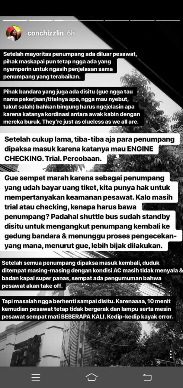 Cerita Presenter TV yang Sempat Naik Lion Air JT 610 dari Denpasar