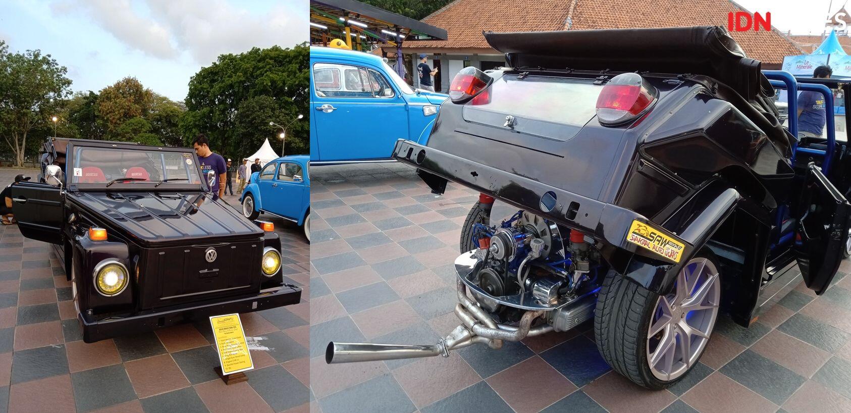 FOTO: Kerennya Mobil-Motor Klasik di Jakarta Custom Culture