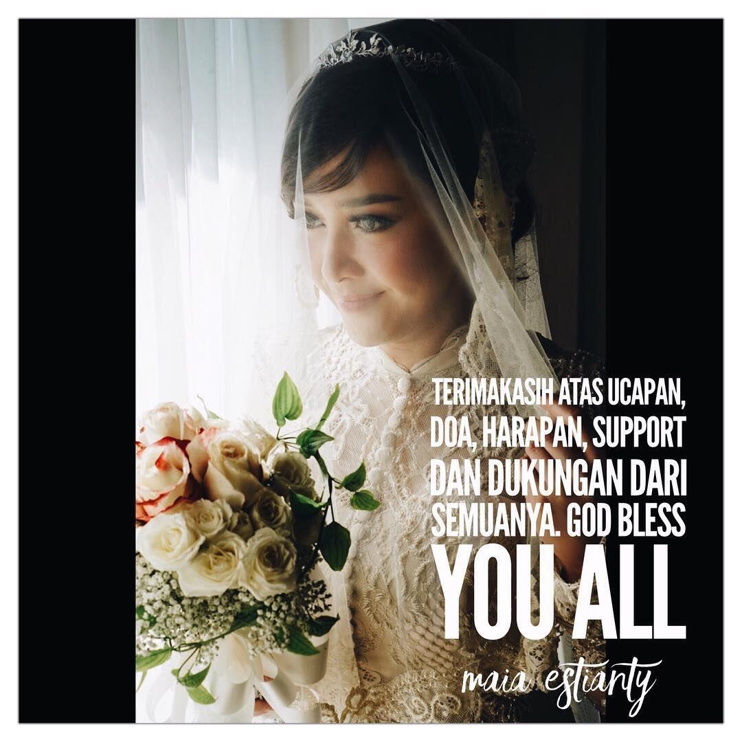 Inspirasi Pernikahan ala Maia Estianty, Anggun bak Keluarga Bangsawan