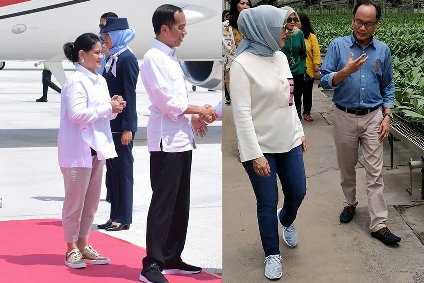 Adu Gaya Style Fashion Bu Iriana Vs Bu Nur Asia, Sama-sama Berkelas!