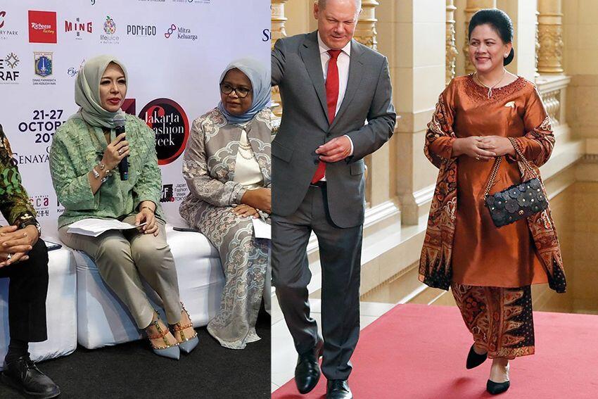 Adu Gaya Style Fashion Bu Iriana Vs Bu Nur Asia, Sama-sama Berkelas!