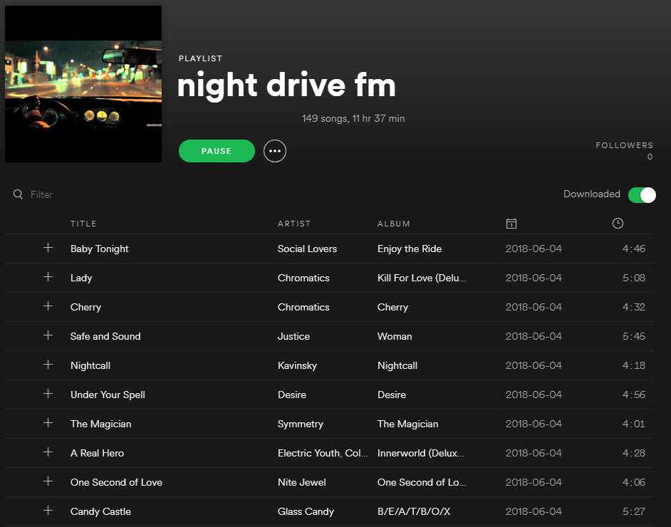 &#91;MUSICOC&#93; #Playlist Lagu yang Cocok Diputar Saat Nyetir di Malam Hari #AslinyaLo