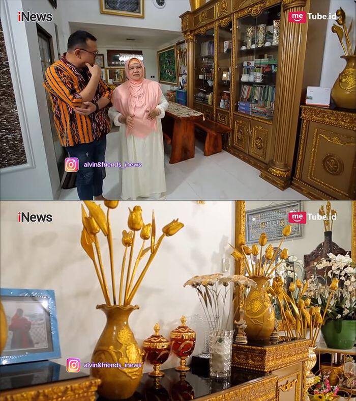 Yuk Intip Rumah Mamah Dedeh yang Berlapis Emas!