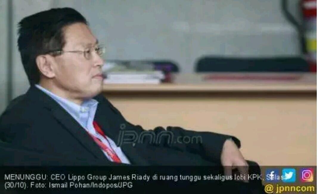 Suap Meikarta untuk Bupati Bekasi Sepengetahuan James Riady?