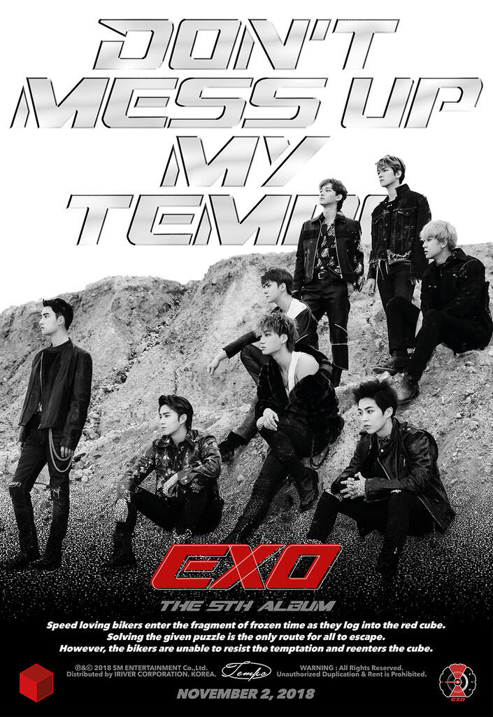 Pre-Order Album EXO Tembus Angka 1,1 Juta Kopi