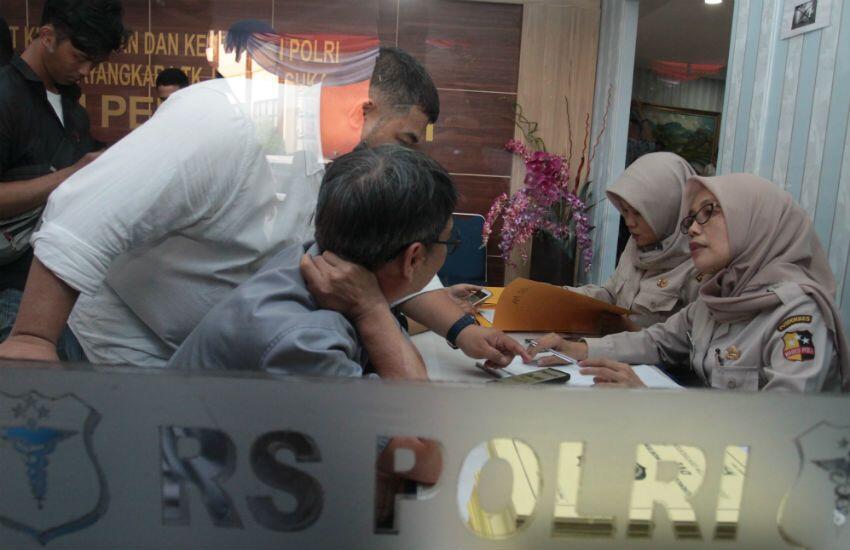 DVI Polri Ambil Sampel Barang dan Serpihan Tubuh Korban Lion Air