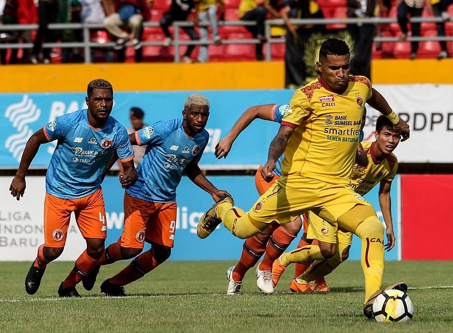 Putus Episode Buruk, Sriwijaya FC Lumat Perseru di Jakabaring