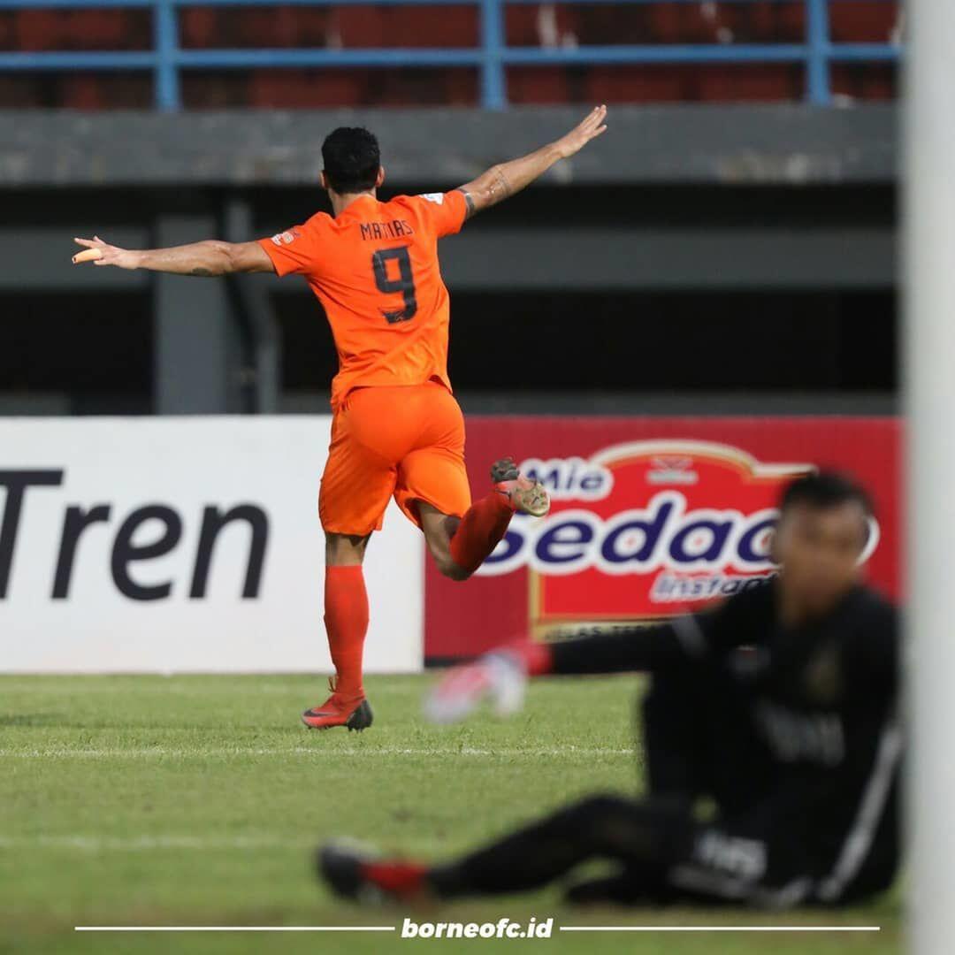 Trigol Matias Conti Bantu Borneo FC Menekuk Bhayangkara FC