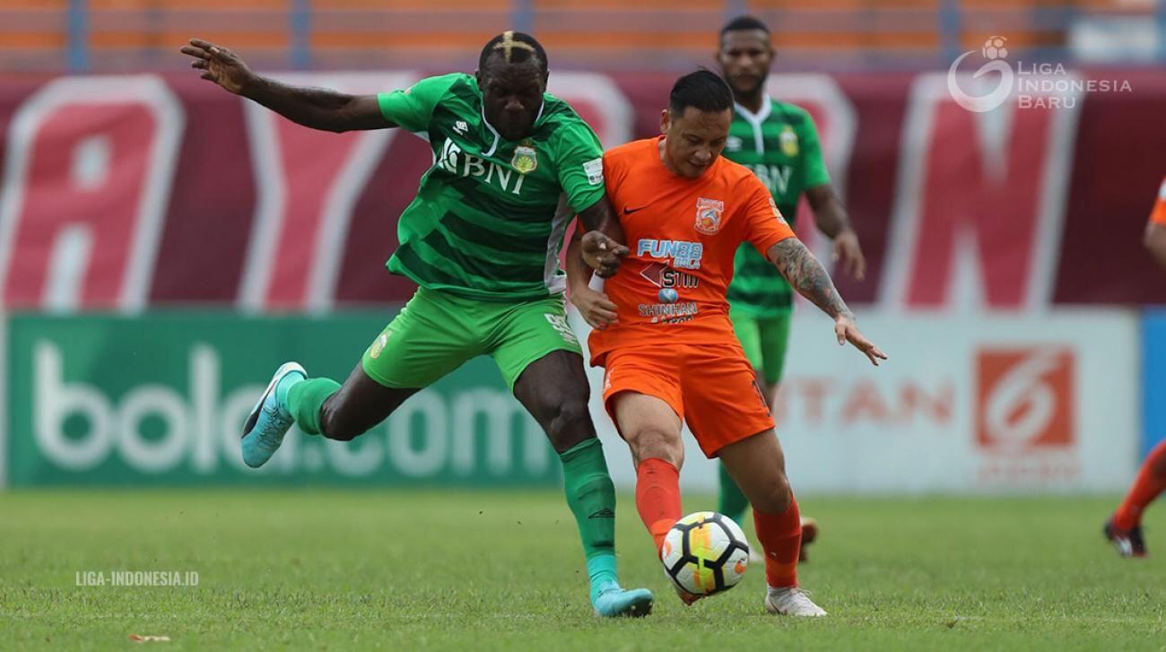 Trigol Matias Conti Bantu Borneo FC Menekuk Bhayangkara FC