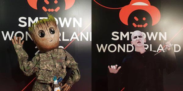 12 Potret Keseruan SM Wonderland, Para Idola KPop Tampil Seram Banget!